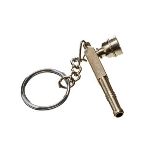Mini pijpje sleutelhanger - 6 cm